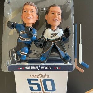Capitals 50th Anniversary Bobblehead Set - Blue and White